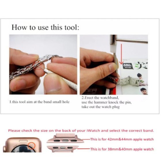 NEW Luxury Strap Wrist Band For Apple Watch - Picture 6 of 6